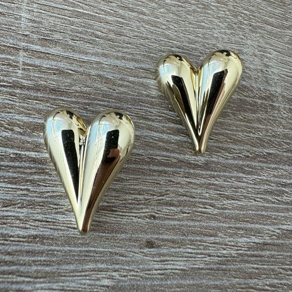 Bohemian heart earrings A1074 - Picture 1 of 3